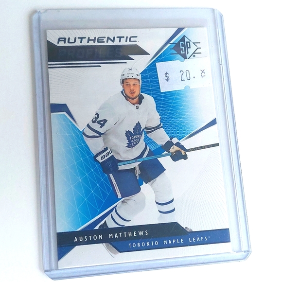 Auston Matthews Toronto Maple Leafs Authentic Profiles 2018/2019 - Picture 1 of 2